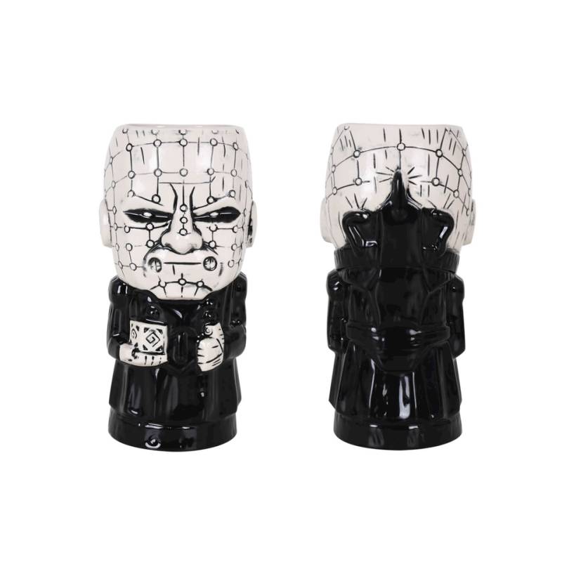 Tiki Herman en porcelaine noire et ivoire cl 62