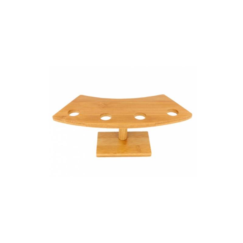 Portaconos de bambú 4 plazas cm 26x10,5x9
