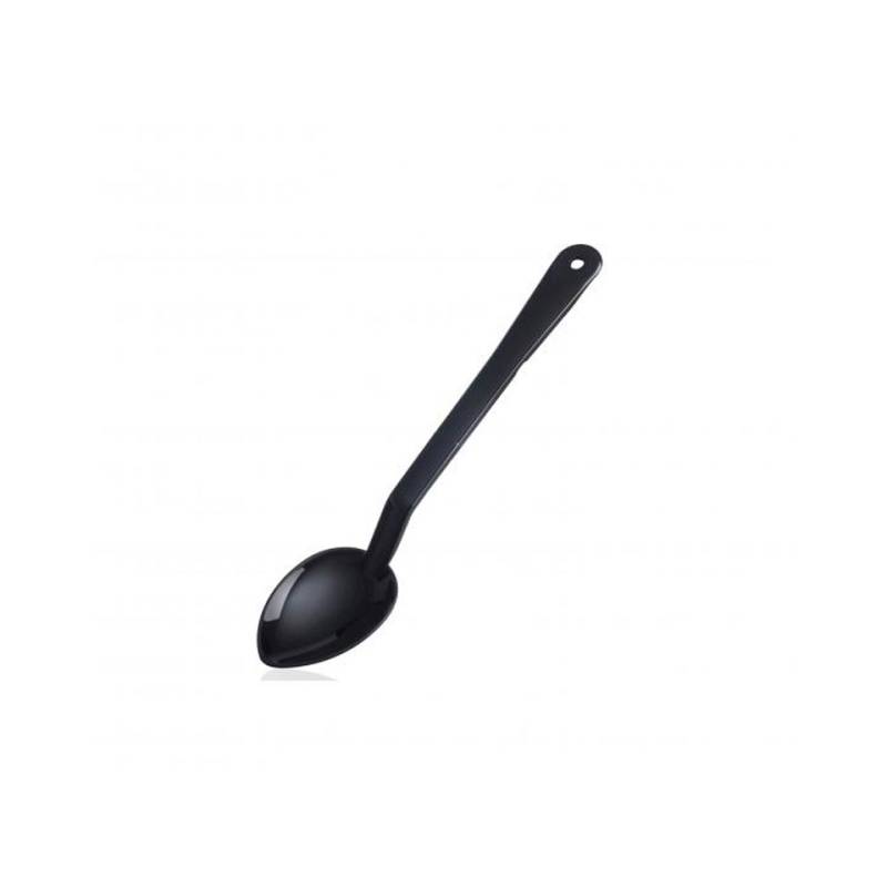 Cuchara de policarbonato negro 33 cm