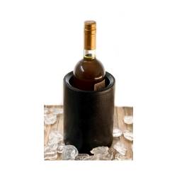 Glacette térmica para una botella de plástico negra