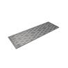 Tapis de bar en acier grill 59x19 cm