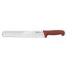 Sanelli Ambrogio cuchillo de acero para barbacoa con mango de pp marrón cm 28