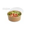 Tusipack tapas para envases Salad Rond en rpet transparente cm 15,5