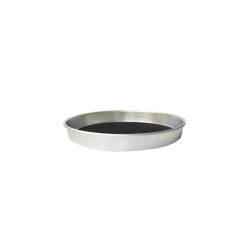 Plateau rond antidérapant en aluminium 34,8 cm