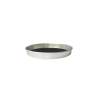 Round non-slip aluminum tray cm 34.8