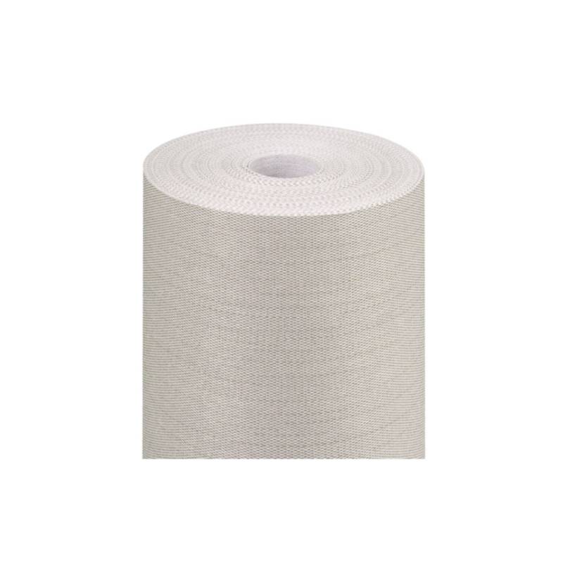 Rouleau de nappe prédécoupée Like Linen en spunlace gris mt 25