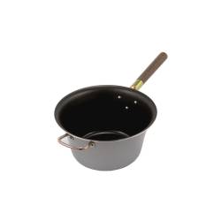 Chaudron antiadhésif en aluminium à une poignée 30 cm