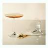 Calice surélevé avec dôme en verre Ambiente Rona 12x23,5 cm
