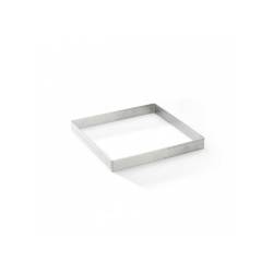 Moule carré perforé De Buyer 17,5x17,5 cm