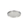 Bandeja redonda pequeña aluminio plata 25 cm