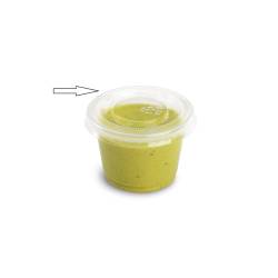 Couvercle Delipack en pet transparent cm 5