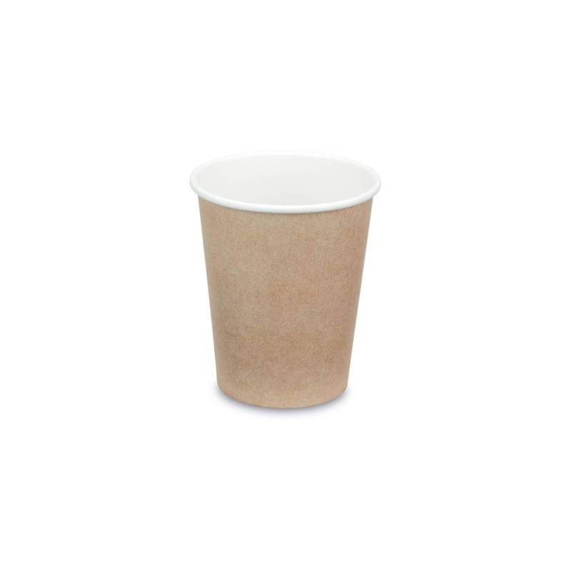 Vaso capuchino de papel kraft cl 25