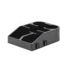 Puesto de trabajo modular Organizador en abs negro 34x27 cm