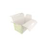 Caja de cartón para llevar con decoración de palabras cm 24,5x13,5x12