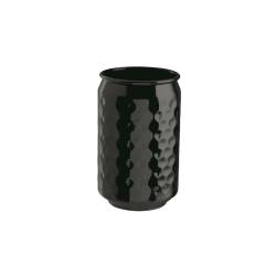 Vaso de acero inoxidable martillado negro cl 49