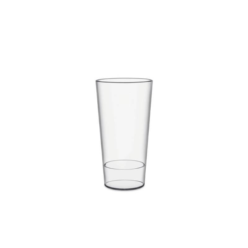 Vaso Urban S con muesca san transparente cl 40