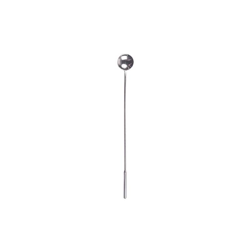 Cuchara lisa de acero inoxidable 31,5 cm