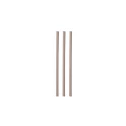 Pailles en bambou naturel 23x0,8 cm