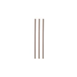 Pailles en bambou naturel 23x0,6 cm