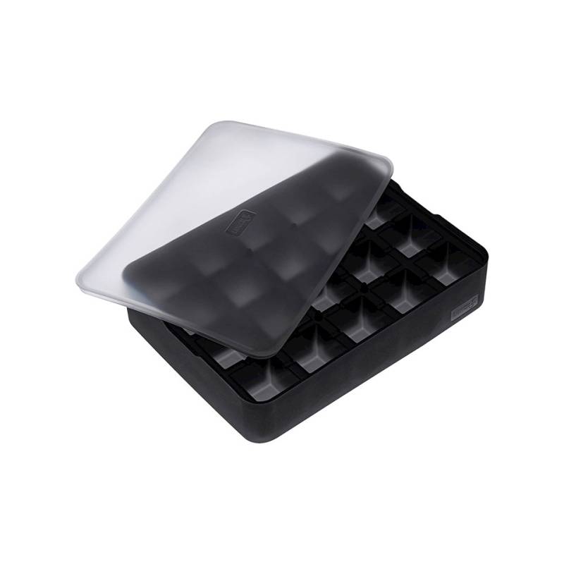 Moule à glaçons en silicone noir 3x3 cm