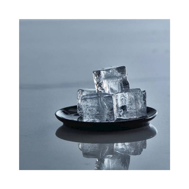 Molde de silicona negro para cubitos de hielo 4x4 cm