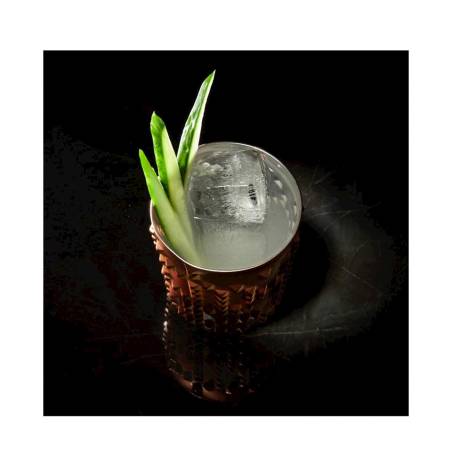 Moule à glaçons en silicone noir 4x4 cm