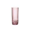 America años 20 vaso largo de cristal rosa cl 40