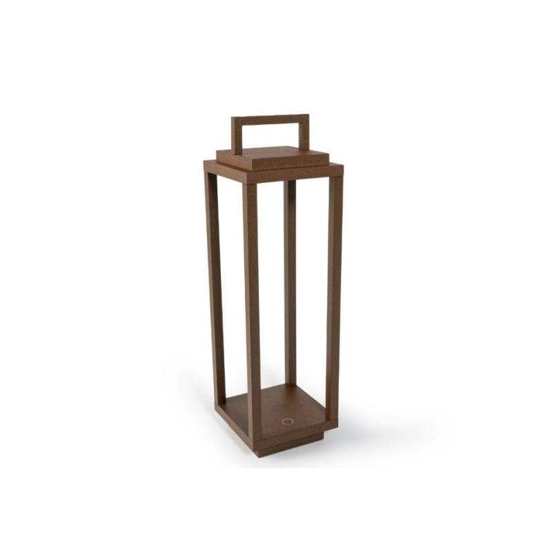 Lámpara LED Resort de aluminio corten