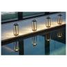 Lampe LED Resort en aluminium corten