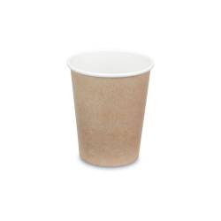 Vaso capuchino de papel kraft cl 35