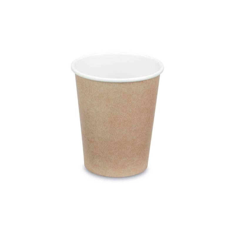 Vaso capuchino de papel kraft cl 35