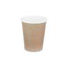Verre à cappuccino en papier kraft cl 35