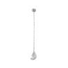Cuchara de bar con disco de acero inoxidable cm 35
