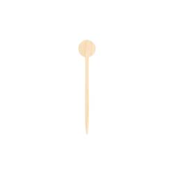 Mélangeur long en bois naturel cm 15,2