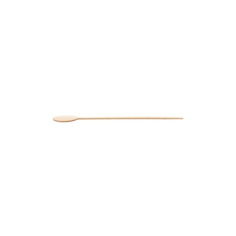 Agitador largo en madera natural cm 15,2