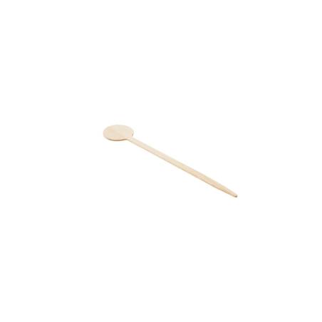 Agitador largo en madera natural cm 15,2