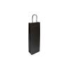 Bolsa de papel negro para botellas 14x8x40 cm