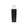 Bolsa de papel negro para botellas 14x8x40 cm