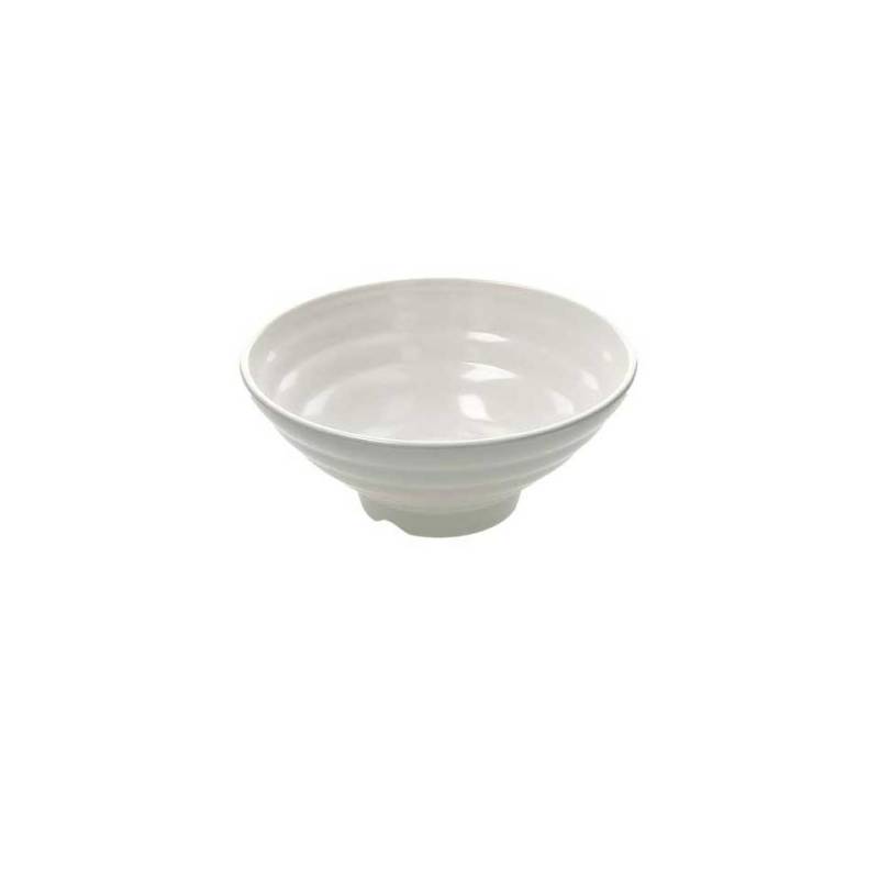 Show Plate saladier en mélamine blanche 22 cm
