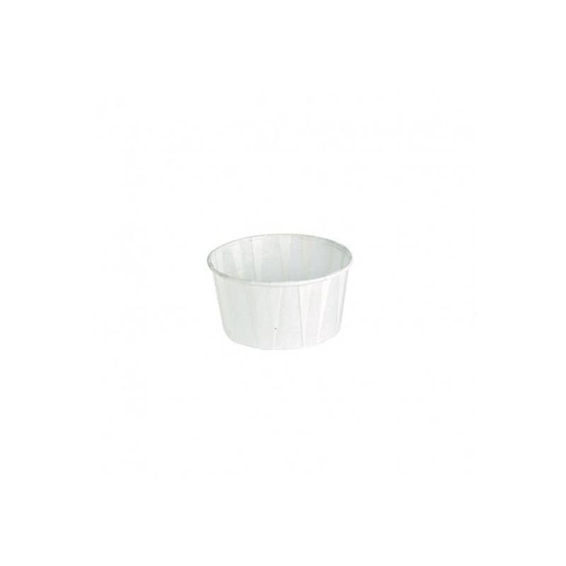 Molde de papel blanco para soufflé cl 12