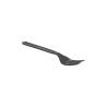 Horquillas desechables cpla negro 17 cm