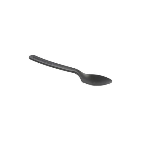 Cuchara desechable cpla negra 16 cm
