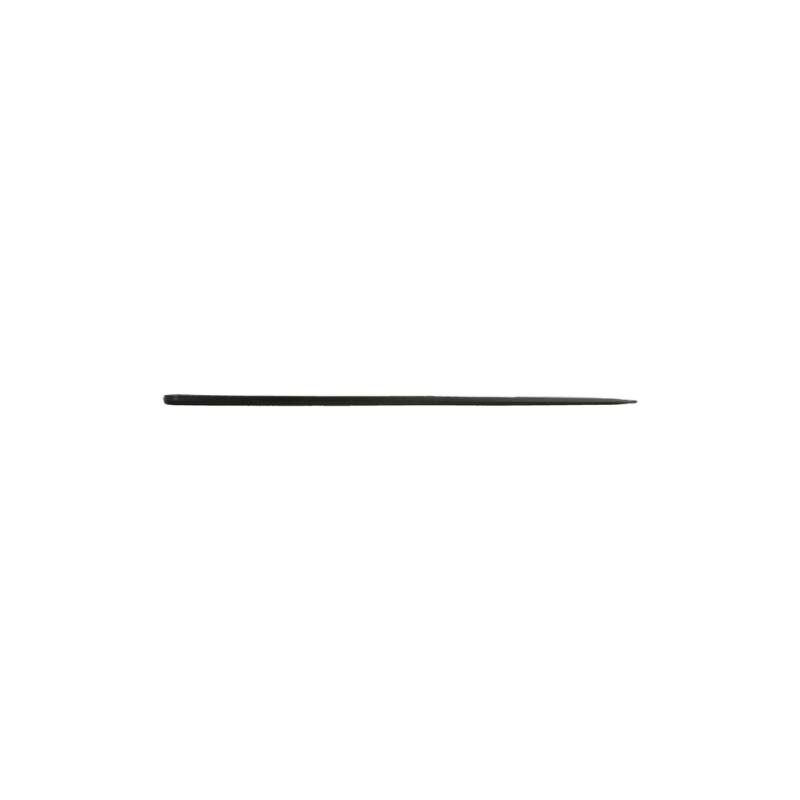 Cuchillo desechable cpla negro 18 cm