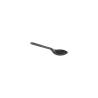 Cuillères jetables noires cpla 12,7 cm