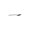 Cuillères jetables noires cpla 12,7 cm