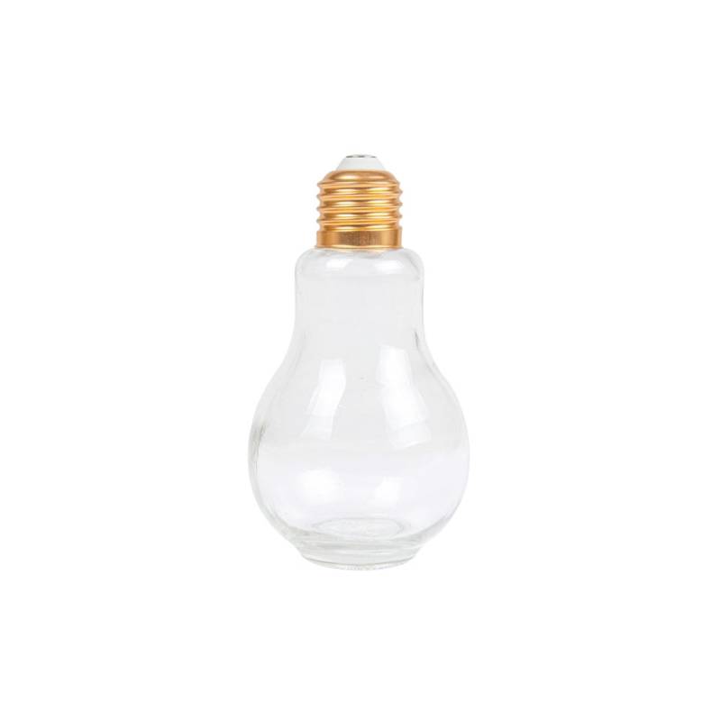 Ampoule en verre avec bouchon en aluminium cl 15