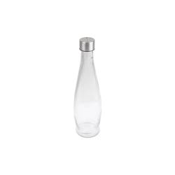 Botella de vidrio con tapón de acero inoxidable cl 93