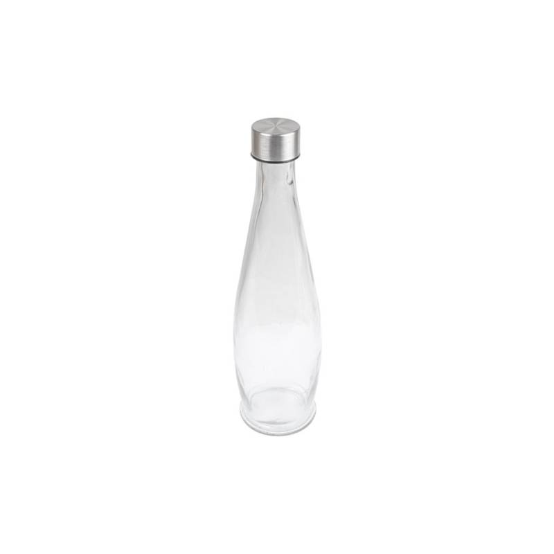 Botella de vidrio con tapón de acero inoxidable cl 93