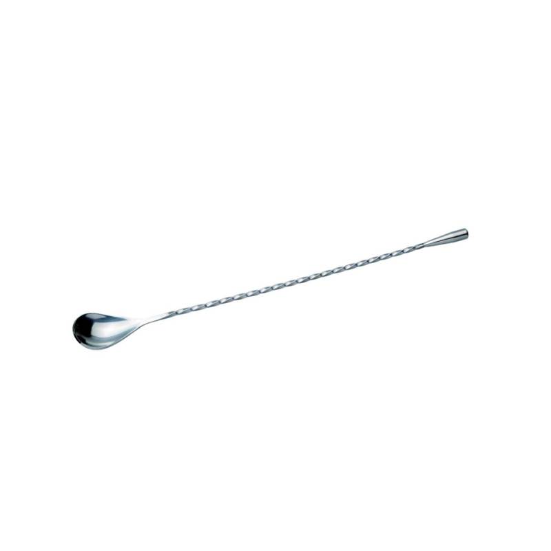 Cuchara de bar en forma de lágrima de acero inoxidable 30 cm