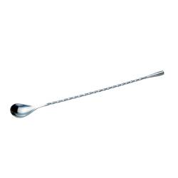 Cuillère de bar en acier inoxydable en forme de goutte d'eau 40 cm